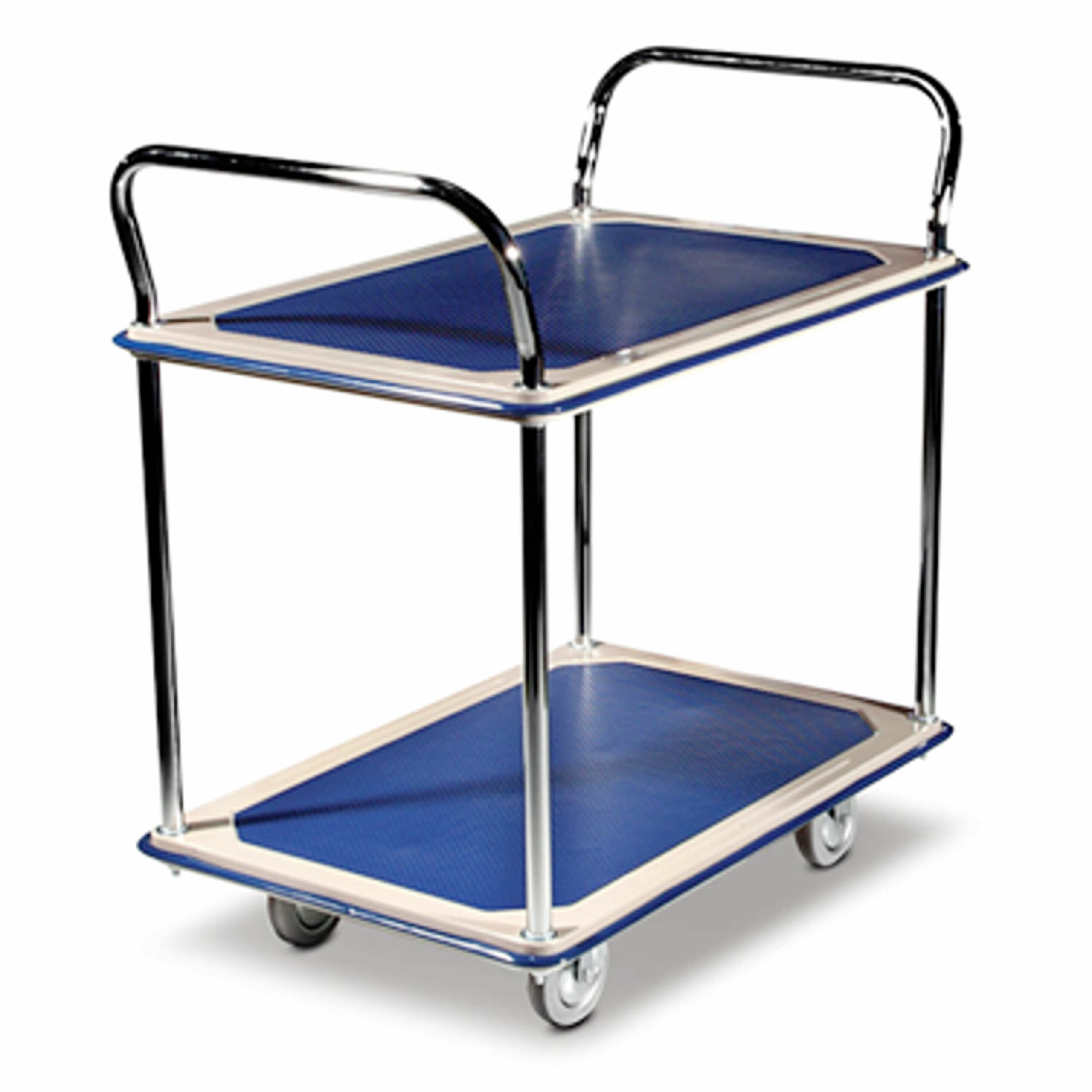 Utility Trolley 2 Tier for Pharmacy or Heavy Duty Stock Transfer