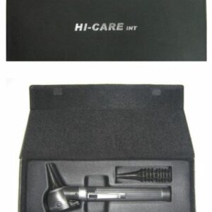 Otoscope Professional Fiber Optic - Black