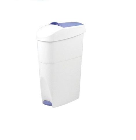 Sanitary Disposal Bin, Plastic Pedal Type 20L