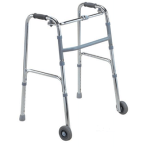 Walking Frame - Rollator Front Wheels Folding