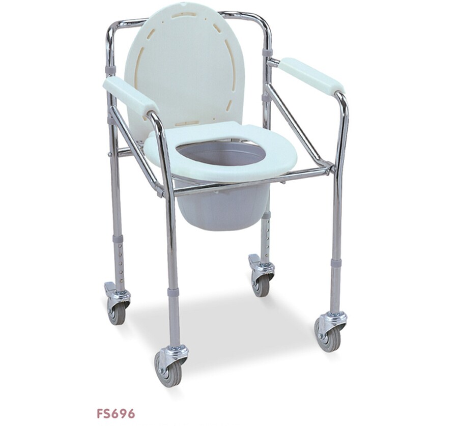 Commode Locked Castors