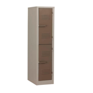 2 compartment locker