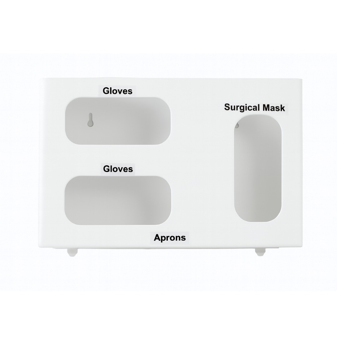 Glove, apron and mask holder