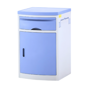Plastic Locker Bedside On Castors