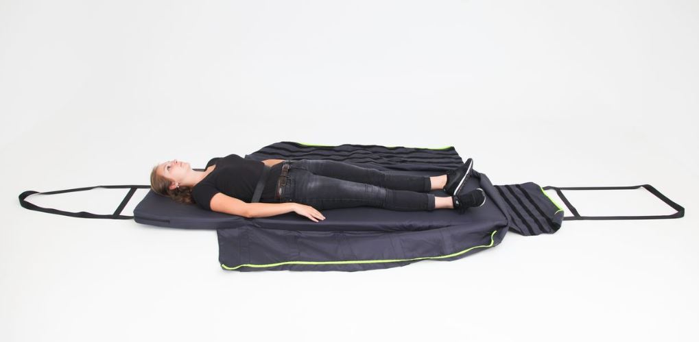 S-CAPEPLUS Evacuation Mattress Basic Model 100% Polyester, 210x60x7cm, 200kg - Image 4