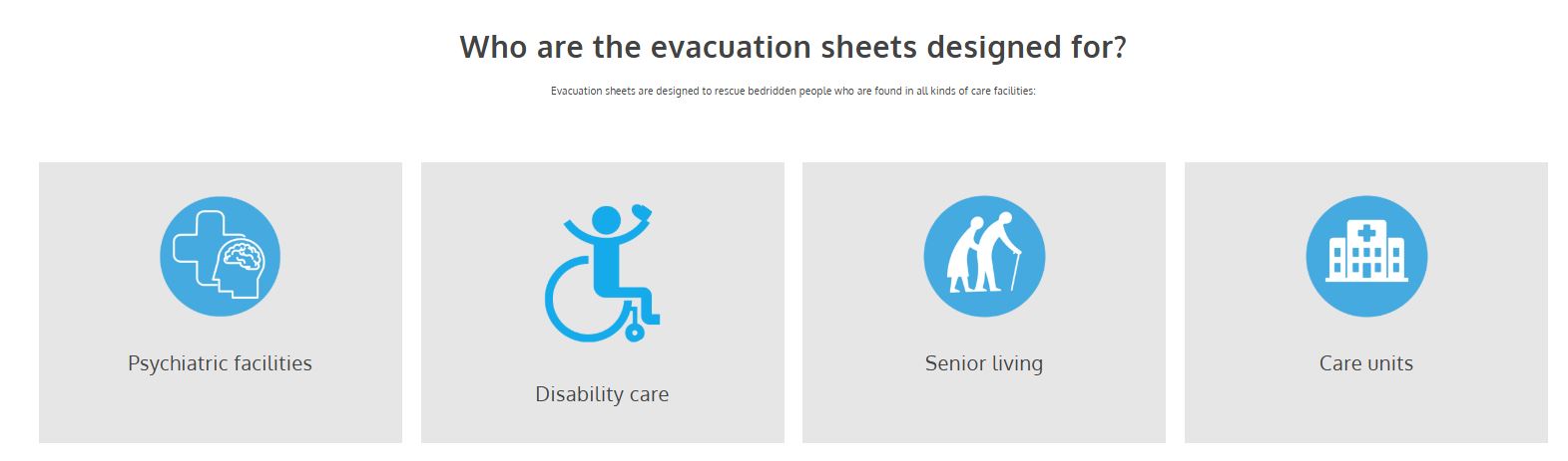 S-CAPEPOD Evacuation Sheet Standard Model 100% Polyester W80-90cm; L210cm. Weight C: 150kg - Image 11