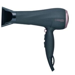 Carmen Turbo Twister 2200W Hair Dryer Black Salon Blow Dryer