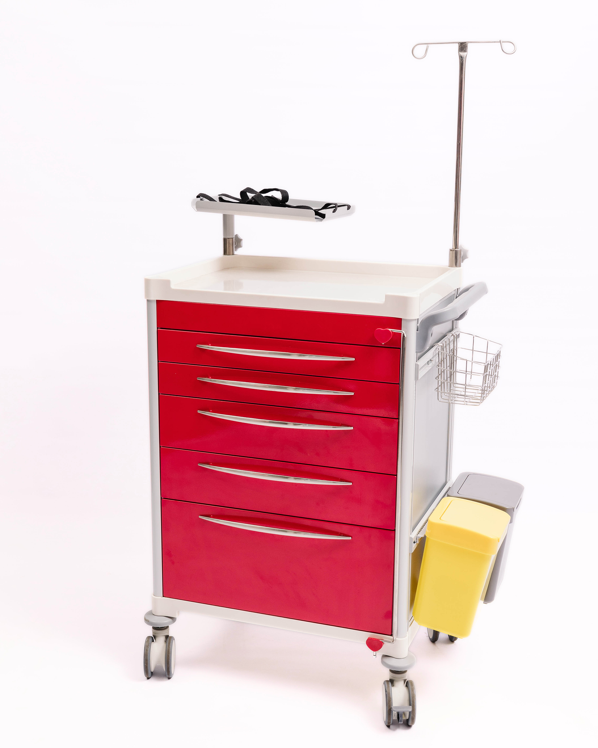 JD Emergency Trolley 5 Drawer