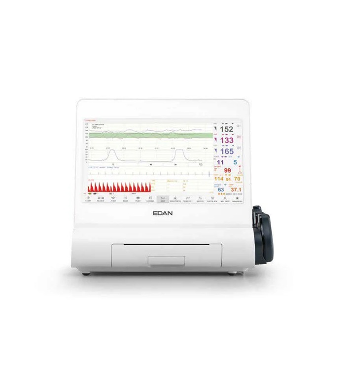 EDAN F12 CTG fetal monitor for maternity wards in South Africa supplied by Medicare Hospital Equipment